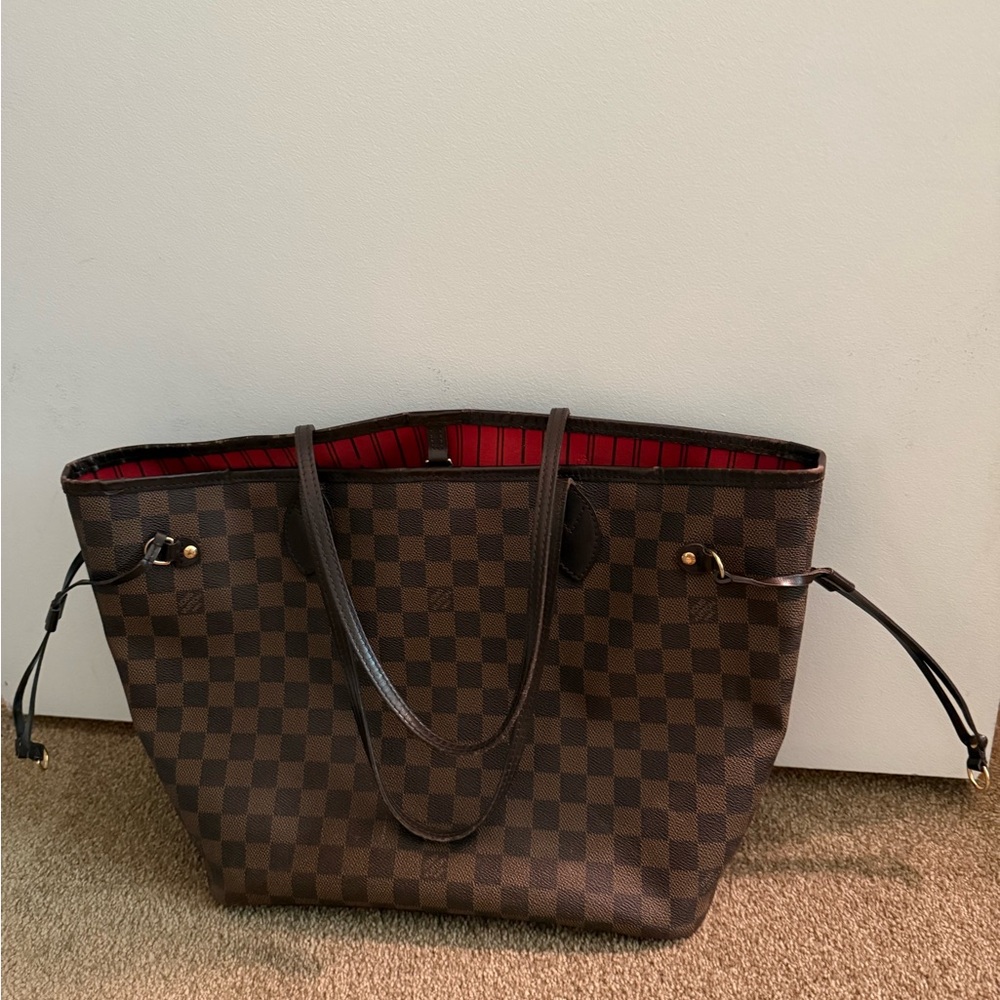 Designer Louis Vuitton  Checkered Tote Bag - Picture 2 of 6